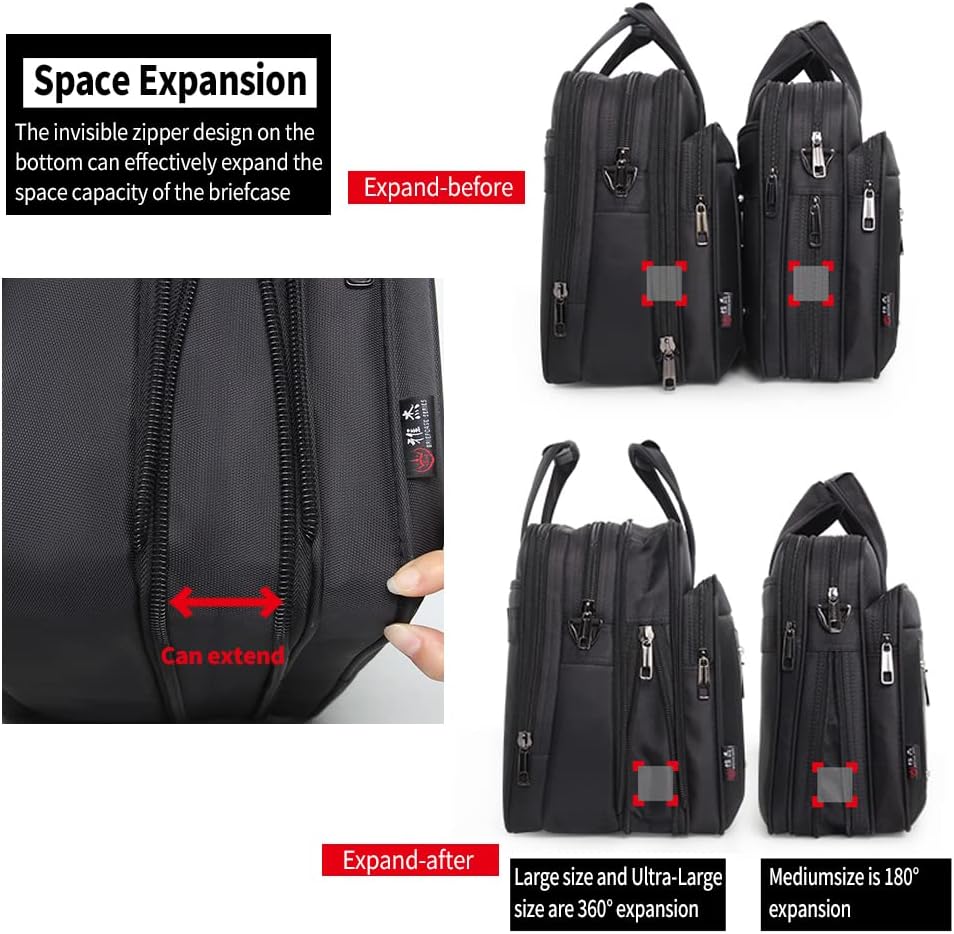Men’s Canvas Laptop & Business Tote Bag | LoungeYard — product view 4