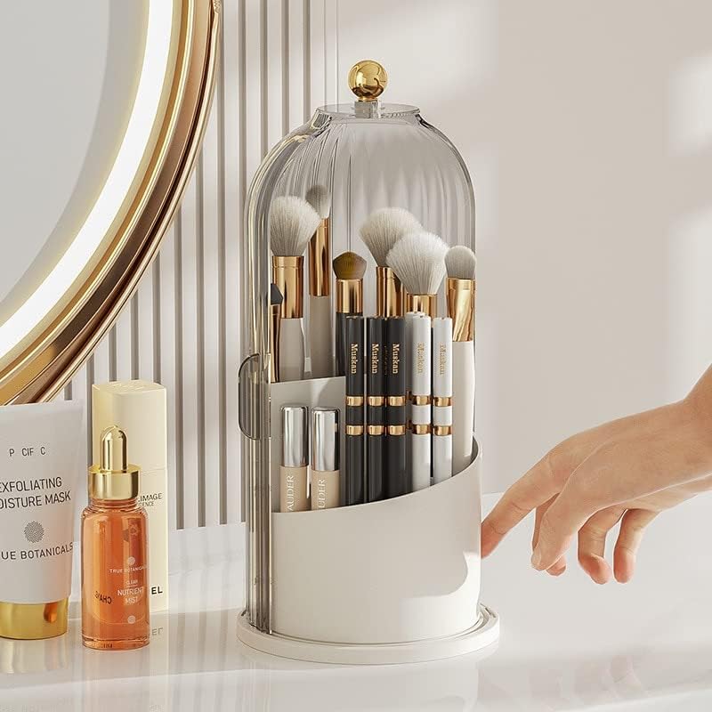 LoungeYard | SpinGlam - 360° Organizer - Rotating - Practical - Stylish - For your makeup brushes — product view 3