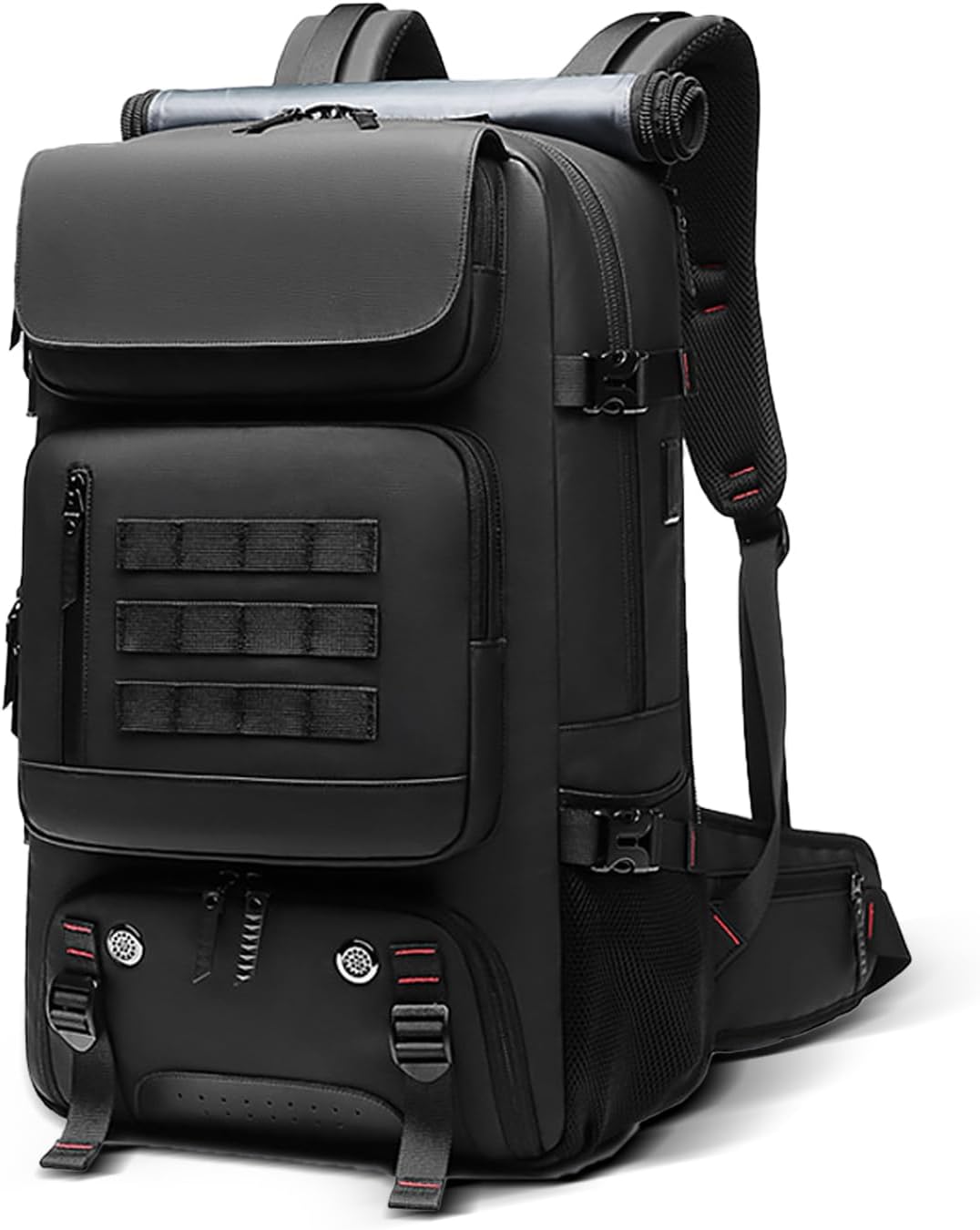50L Waterproof Travel Backpack with Shoe Compartment & USB Port | LoungeYard — product view 1