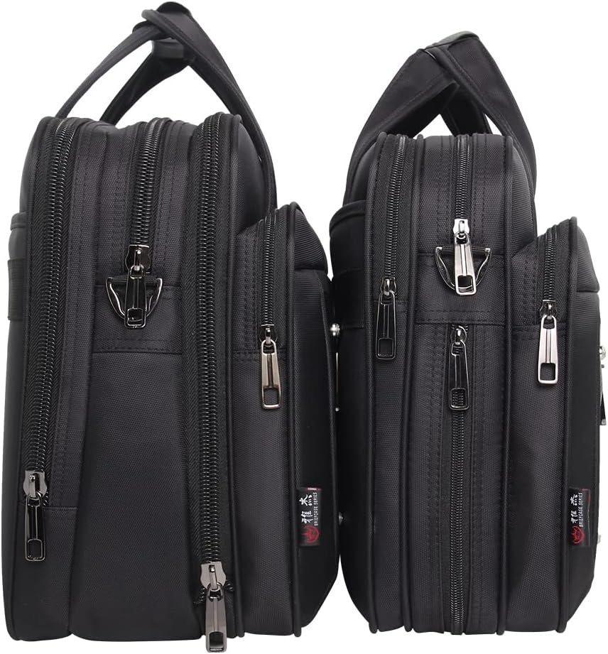 Men’s Canvas Laptop & Business Tote Bag | LoungeYard — product view 1