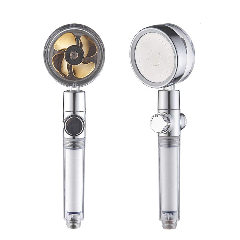 LoungeYard | Plastic Hand Shower Standard Round Spray Nozzle with Swivel Attachment — product view 6