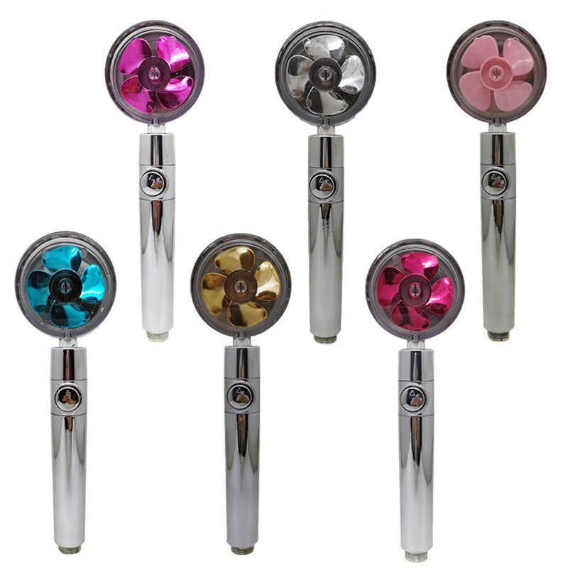 LoungeYard | Plastic Hand Shower Standard Round Spray Nozzle with Swivel Attachment — product view 5