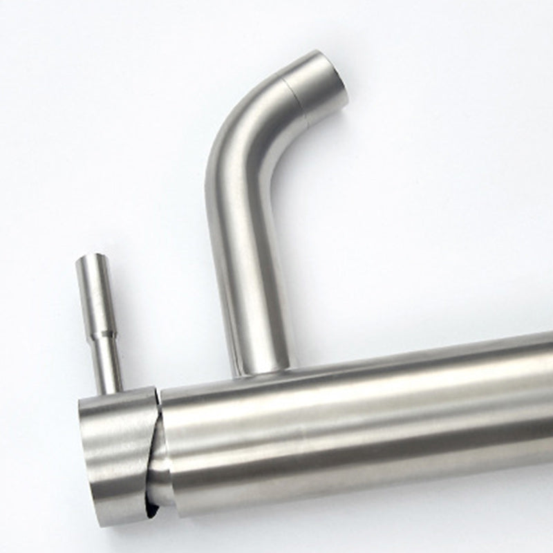 LoungeYard | Contemporary Vessel Faucet Single Handle Low Arc Copper Vessel Faucet — product view 3