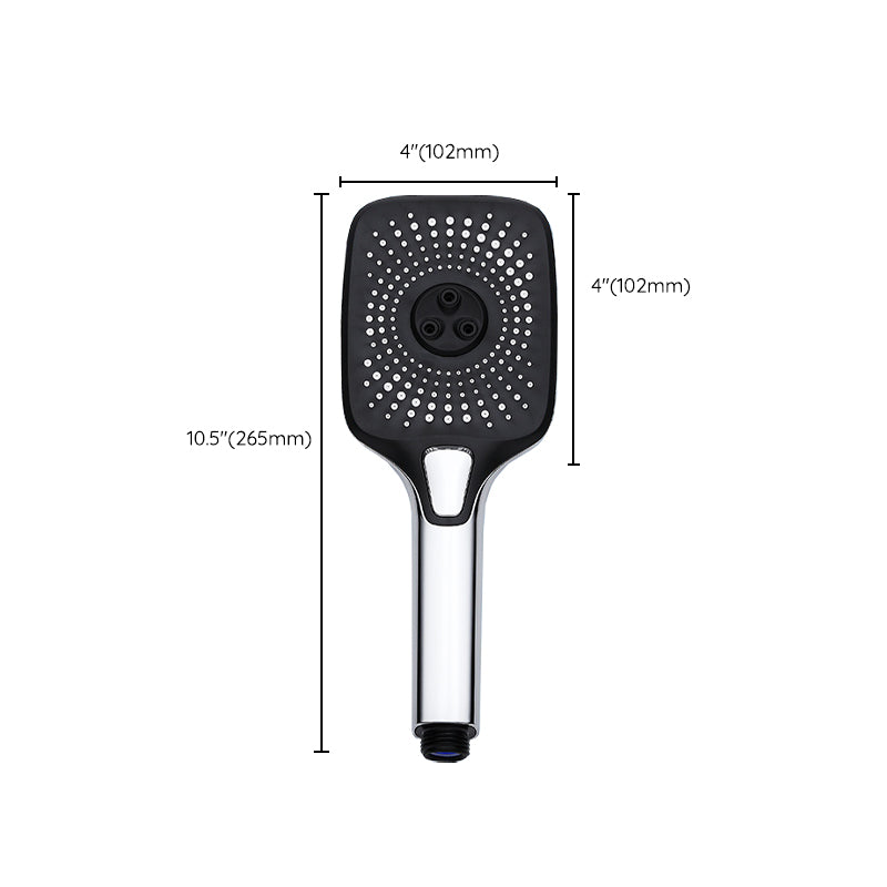 LoungeYard | Wall-mounted handheld shower Modern metal handheld shower — product view 3