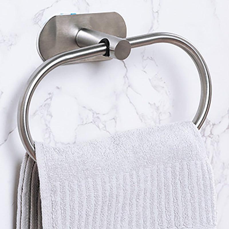 LoungeYard | Stainless Steel Bath Set Modern Style Simple Bathroom Accessories Set — product view 7