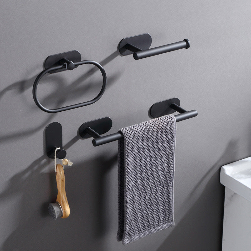 LoungeYard | Metal Bathroom Set 4-piece Modern Style Bathroom Fixtures Set — product view 1