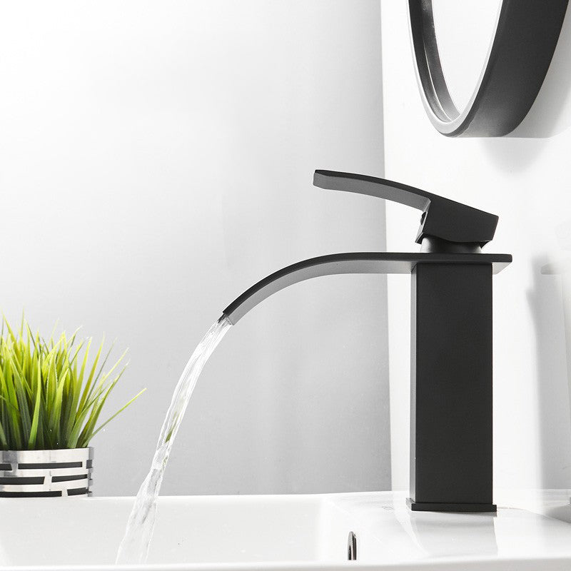 LoungeYard | Vessel Sink Faucets Single Lever Mixer Modern Faucets for the Bathroom — product view 5