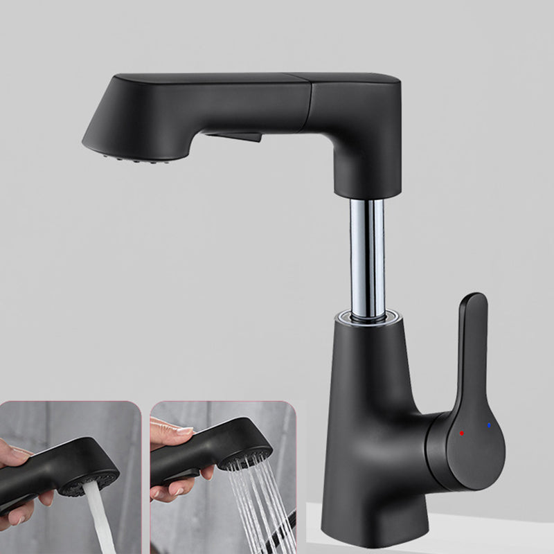 LoungeYard | Modern Faucet Solid Copper Centerset Bathroom Faucet — product view 1