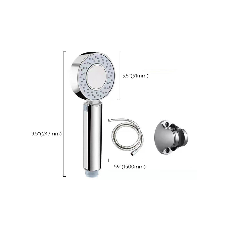 LoungeYard | Modern Handheld Showerhead Plastic Wall Mounted Showerhead — product view 2