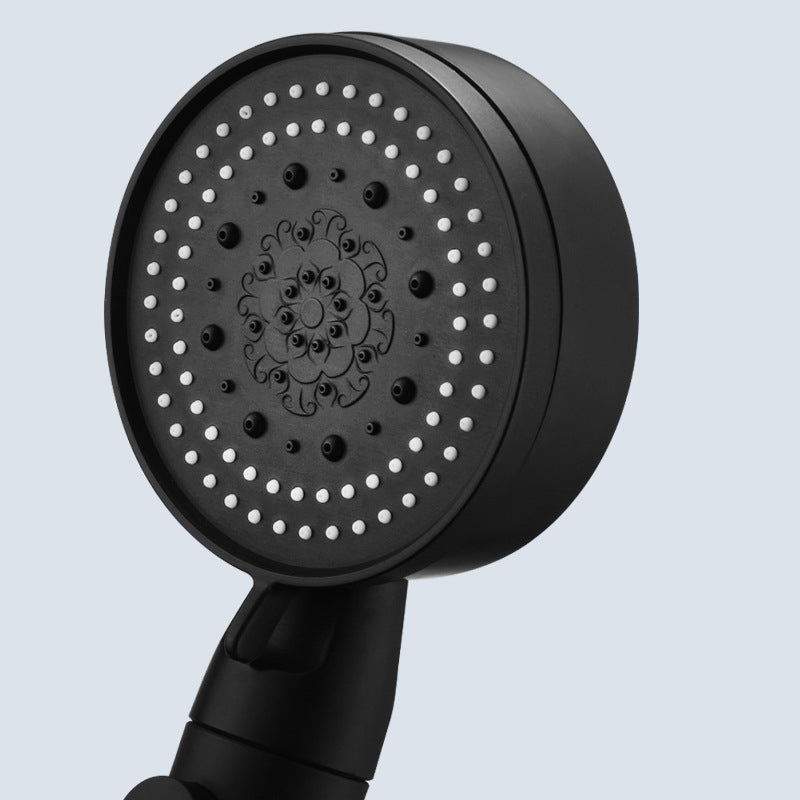 LoungeYard | Modern Plastic Shower Head Adjustable Spray Pattern Handheld Shower Head — product view 7