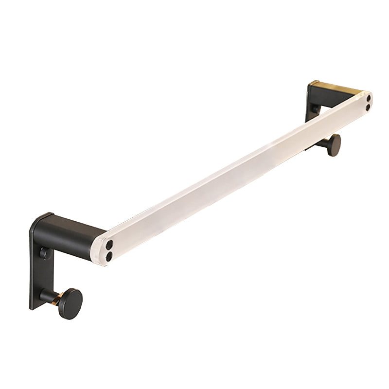 LoungeYard | Metal and acrylic bathroom accessories as a single piece or in a set in black — product view 3