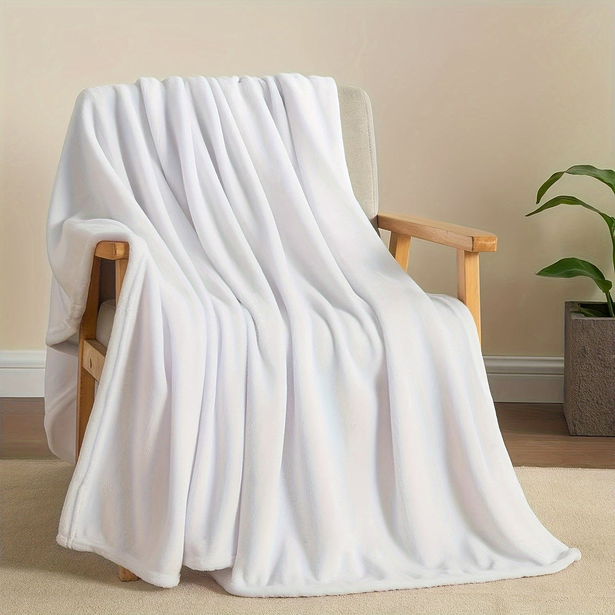 UltraSoft Fleece Blanket – Luxury Reversible for Every Season LoungeYard — product view 4