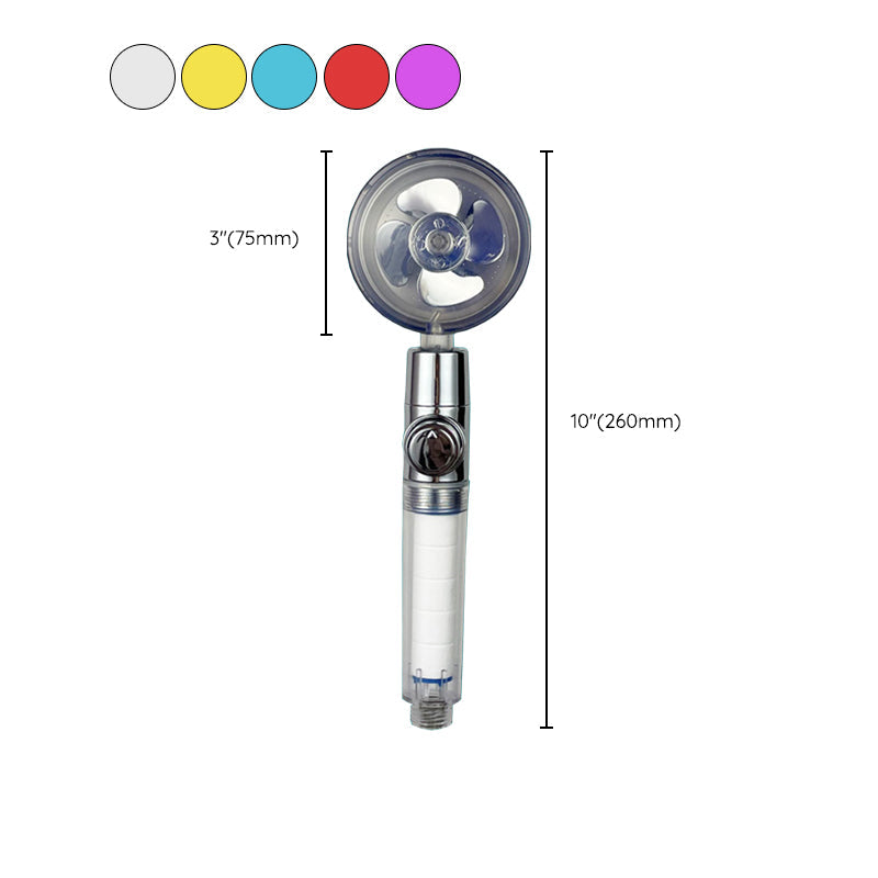 LoungeYard | Modern Style Shower Head Wall Mounted Plastic Handheld Shower Head — product view 2