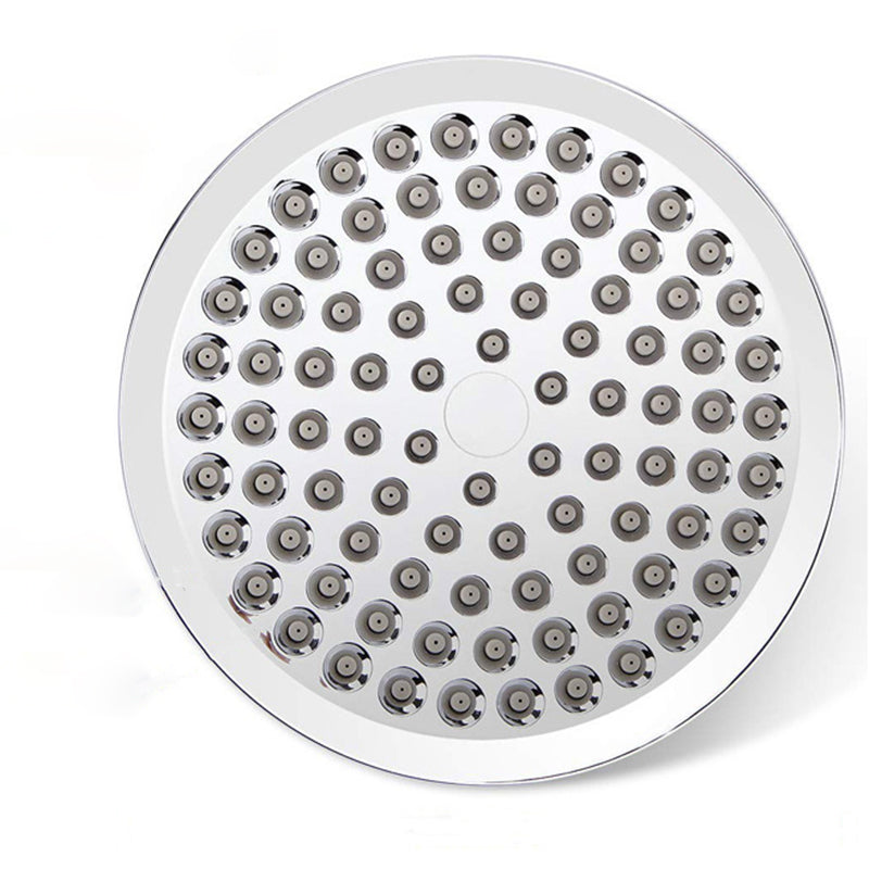 LoungeYard | Silver Dual Showerhead with Hose Modern Style Wall Mounted Showerhead — product view 6