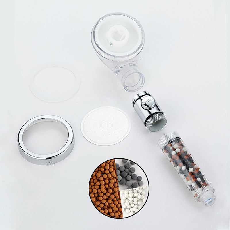 LoungeYard | Handheld shower head with catalyst water filtration wall-mounted shower head — product view 6