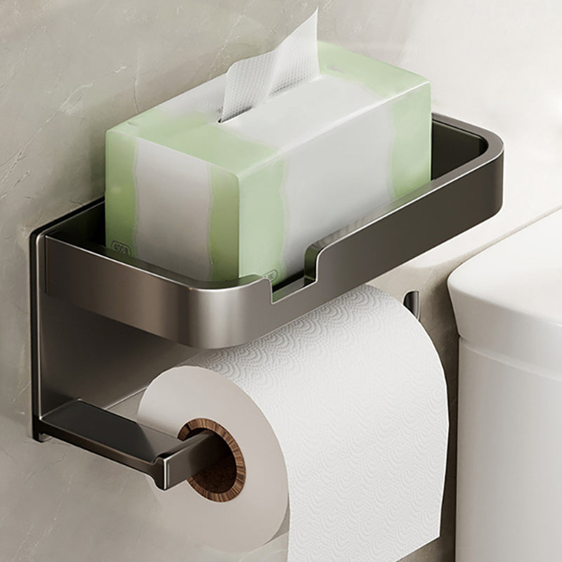 LoungeYard | Modern Style Aluminum Single Bathroom Accessory Set Paper Holder — product view 1