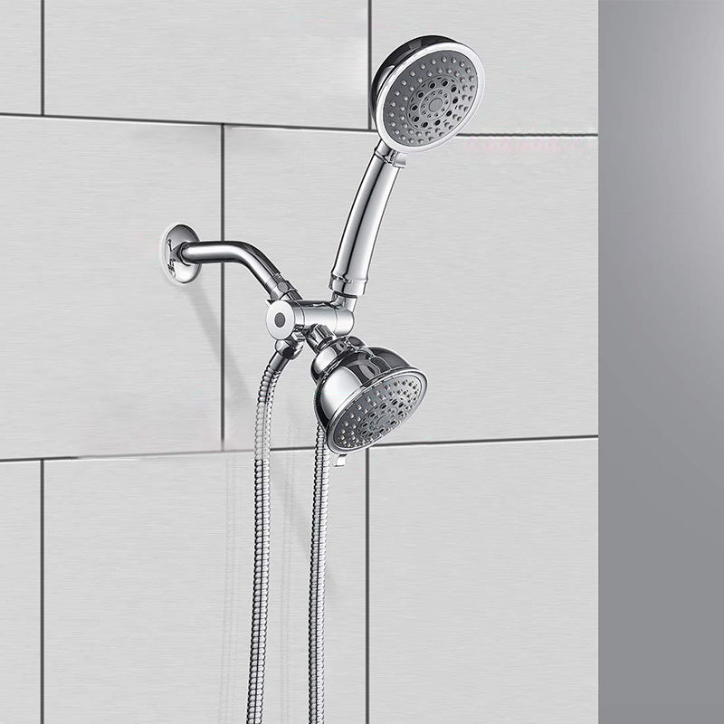 LoungeYard | Traditional Style Shower Head Double Bathroom Shower Heads with Round Shape — product view 2