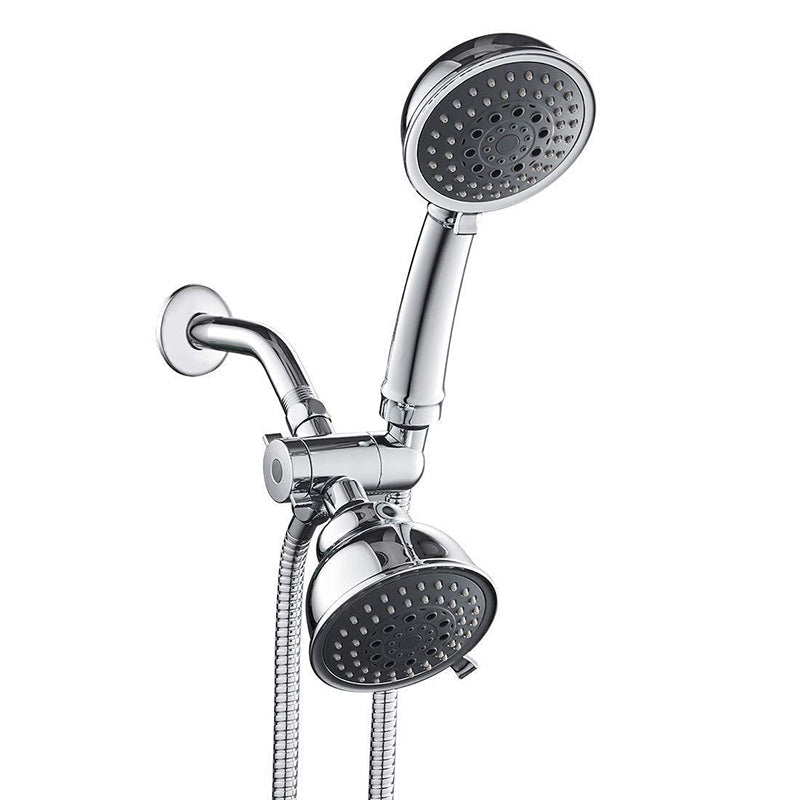 LoungeYard | Traditional Style Shower Head Double Bathroom Shower Heads with Round Shape — product view 1