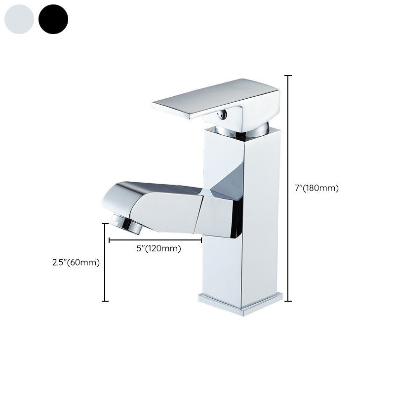 LoungeYard | Contemporary Style Faucets Single Handle Swivel Spout Faucets — product view 6