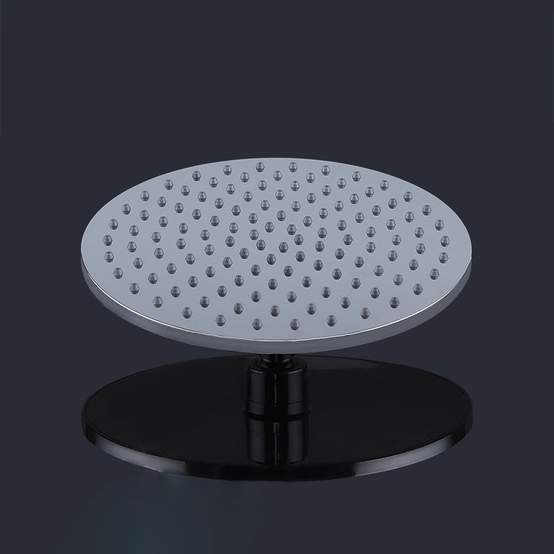 LoungeYard | Contemporary Rainfall Shower Head Combo Round Single Spray Shower Combo — product view 6