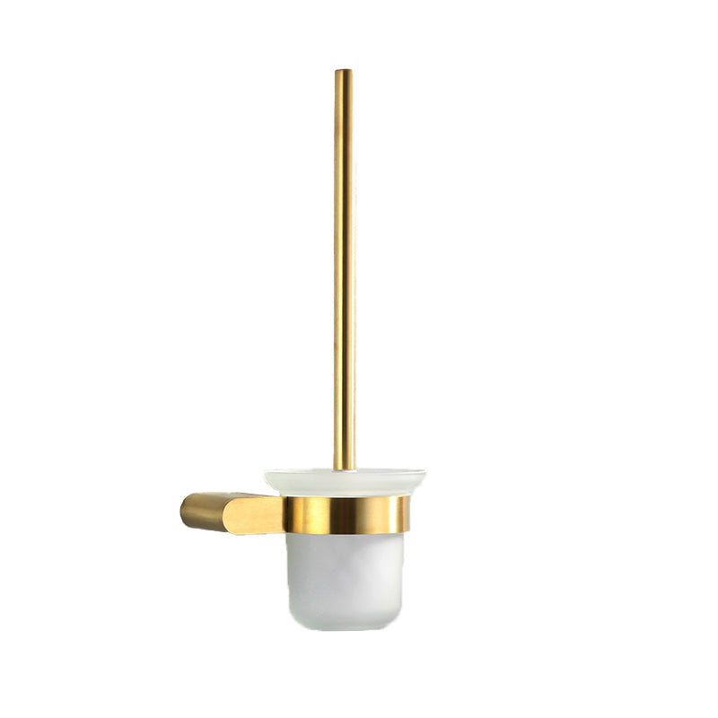 LoungeYard | Modern Bathroom Hardware Set Gold Towel Bar Bath Hardware Set — product view 6