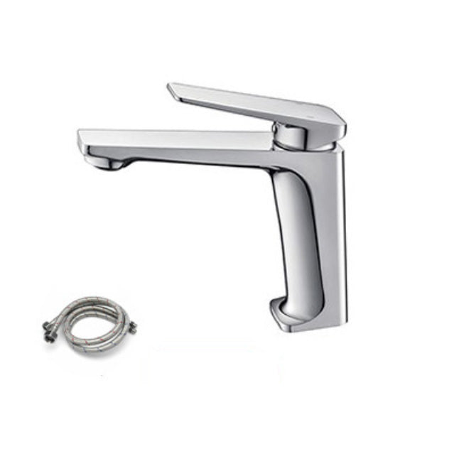 LoungeYard | Glam Copper Vessel Faucet Lever Handles Low Arc Vessel Faucet for Bathroom — product view 1