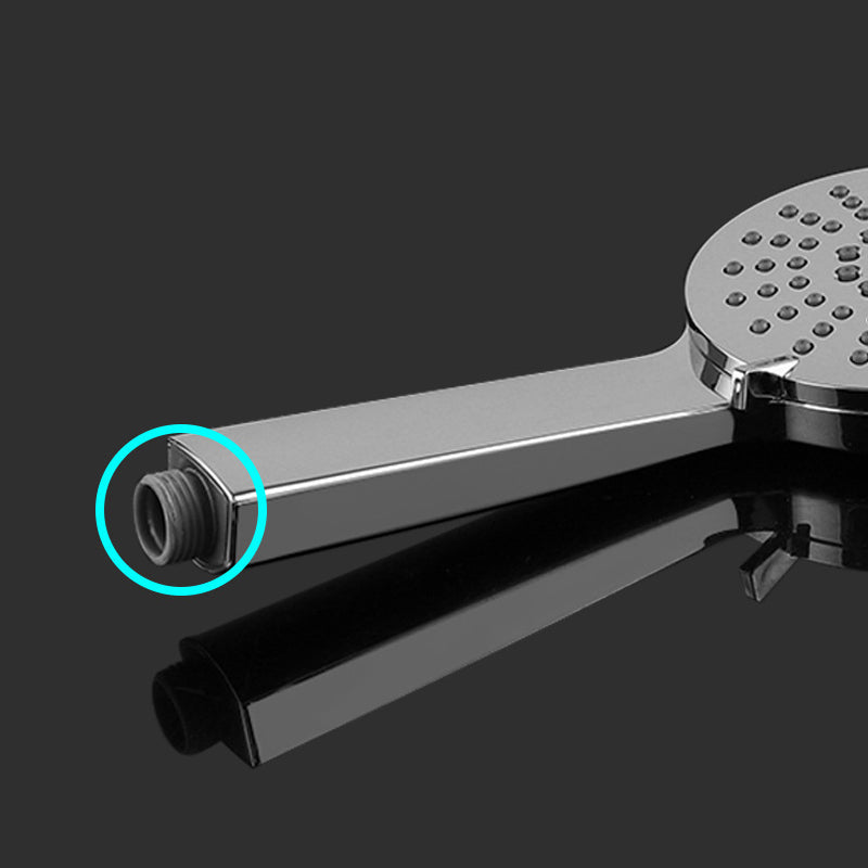 LoungeYard | Ceiling and wall mounted showerhead combination round chrome spray head — product view 3
