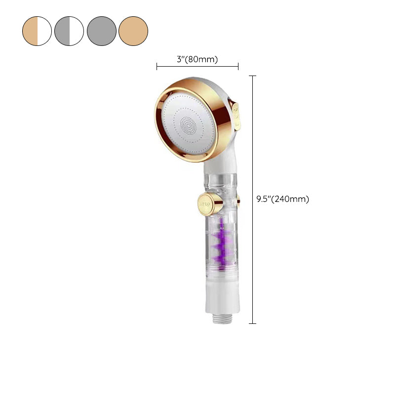 LoungeYard | 3 Settings Shower Combo Wall Mounted Stainless Steel Hand Shower — product view 5