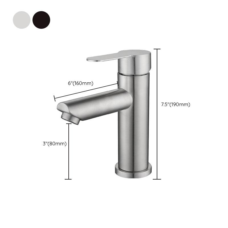 LoungeYard | Modern Sink Faucet Single Handle Copper Sink Faucet for the Bathroom — product view 3