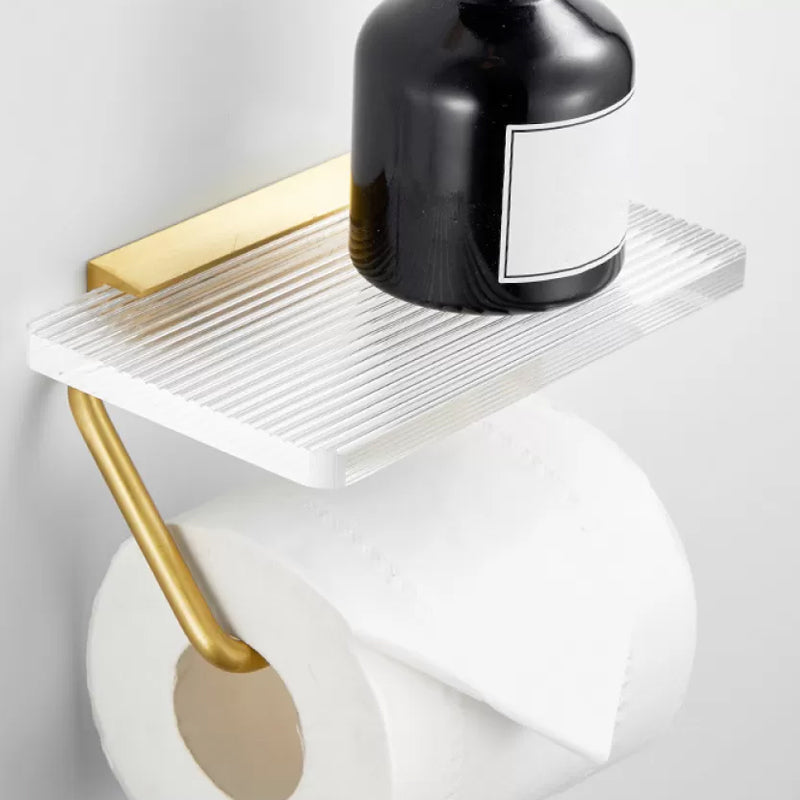 LoungeYard | Modern Bathroom Hardware Towel Rail Bath Shelf Bathroom Accessories Set — product view 1