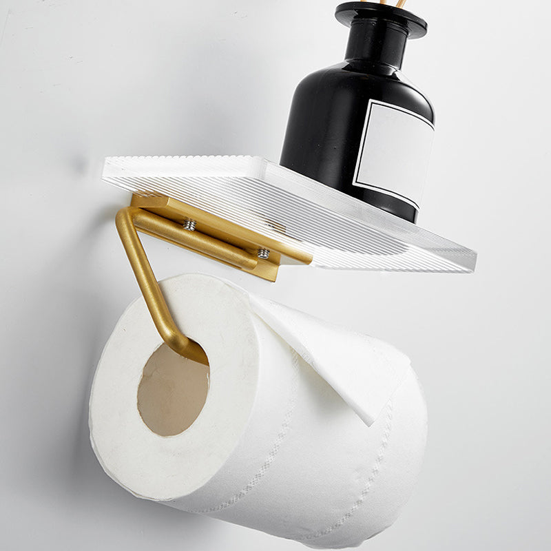 LoungeYard | Modern Bathroom Hardware Towel Rail Bath Shelf Bathroom Accessories Set — product view 4
