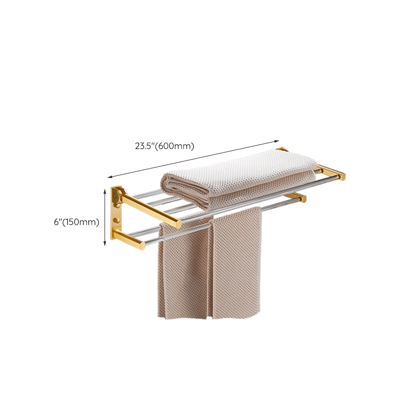 LoungeYard | Modern Bathroom Hardware Towel Rail Bath Shelf Bathroom Accessories Set — product view 3