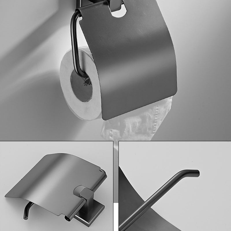 LoungeYard | Traditional Brass Bathroom Accessory Set Gray Bathroom Accessory Set — product view 4