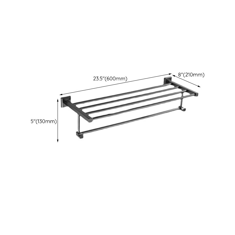 LoungeYard | Traditional Brass Bathroom Accessory Set Gray Bathroom Accessory Set — product view 2