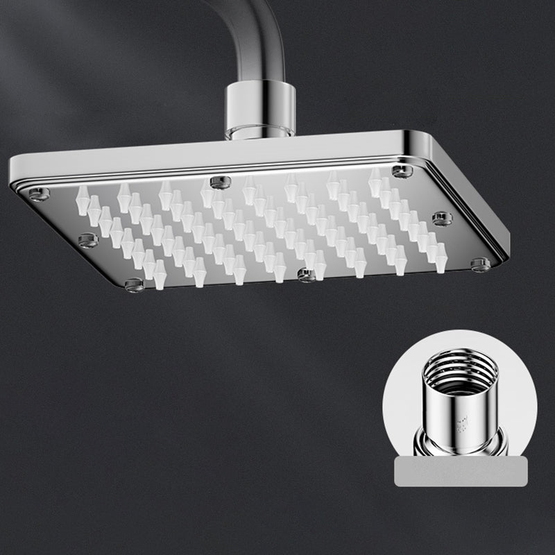 LoungeYard | Contemporary Shower Head Combination Polished Stainless Steel Ceiling Mounted Shower Head — product view 1