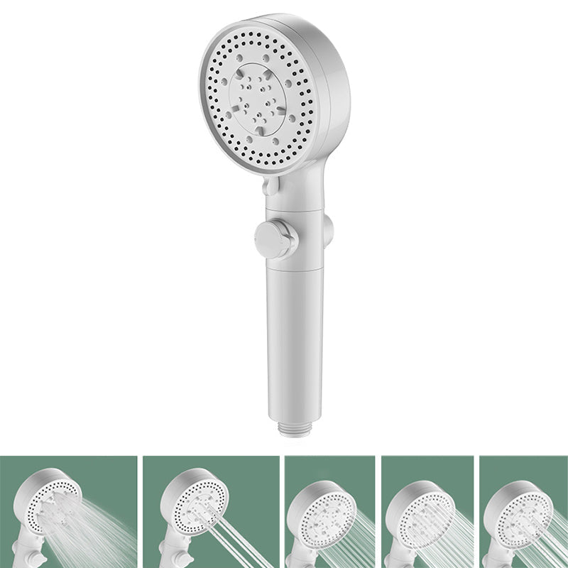 LoungeYard | Bathroom Shower Head 5-Stream Round Hand Shower Holder Wall Mount Shower Head — product view 1