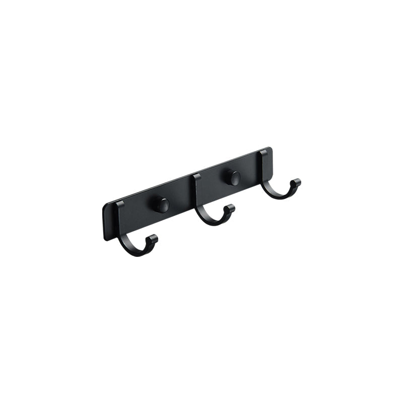 LoungeYard | Modern Bathroom Accessory Set Silver/Black Bathroom Accessory Kit — product view 7