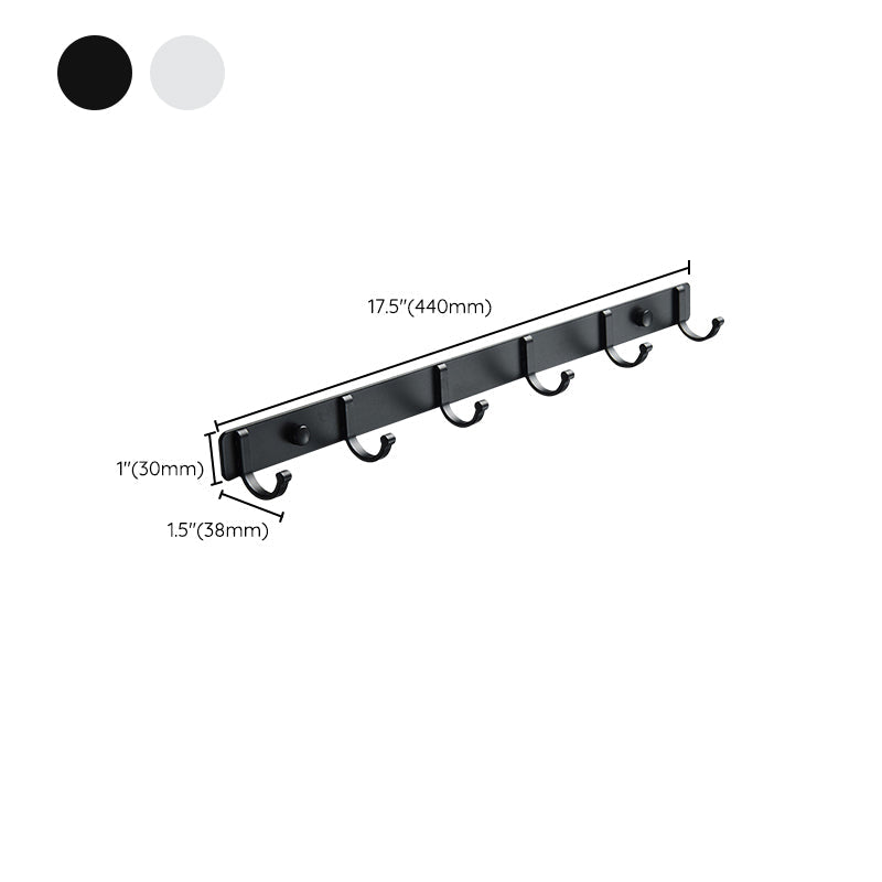 LoungeYard | Modern Bathroom Accessory Set Silver/Black Bathroom Accessory Kit — product view 3