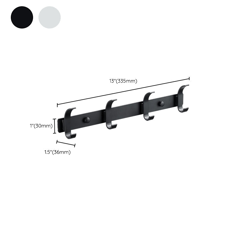 LoungeYard | Modern Bathroom Accessory Set Silver/Black Bathroom Accessory Kit — product view 6