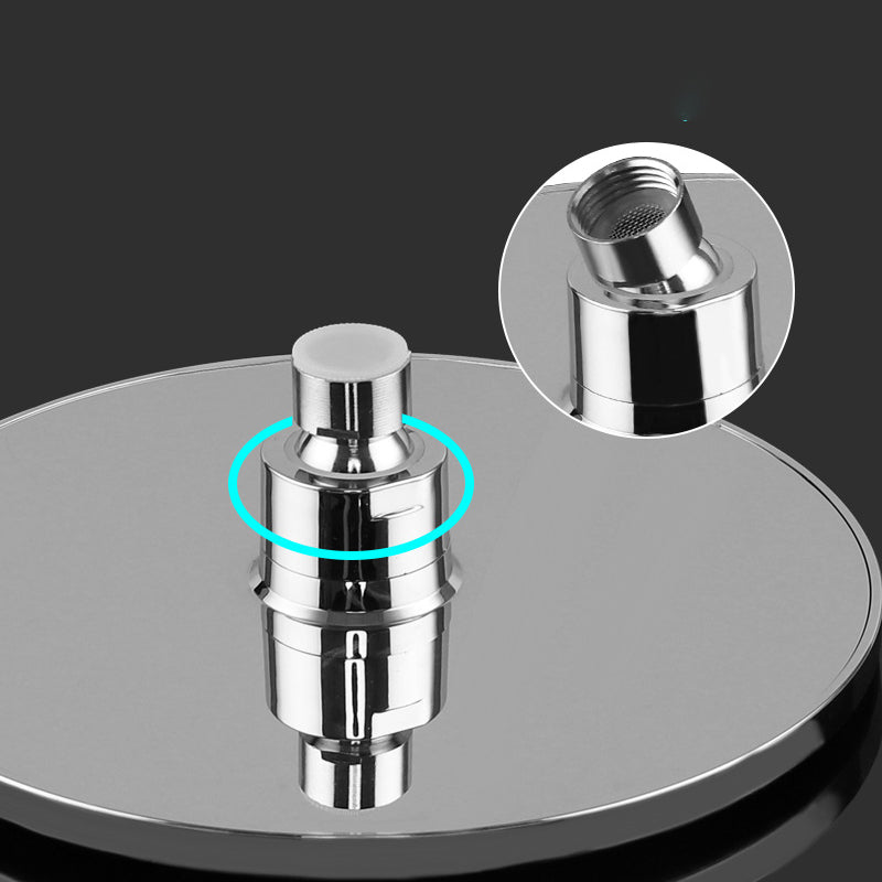 LoungeYard | Bathroom Shower Head Round Rainfall Ceiling Mounted Fixed Shower Head — product view 7