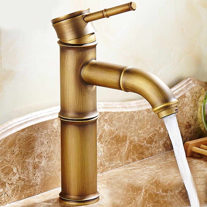LoungeYard | Country style single hole basin faucet with a lever handle — product view 5