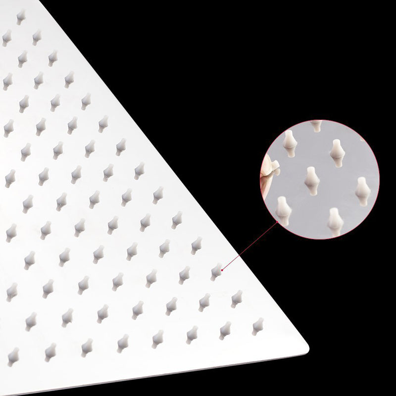 LoungeYard | Contemporary Shower Combination Dual Shower Head Ceiling Mounted Metal Square Shower Head — product view 6