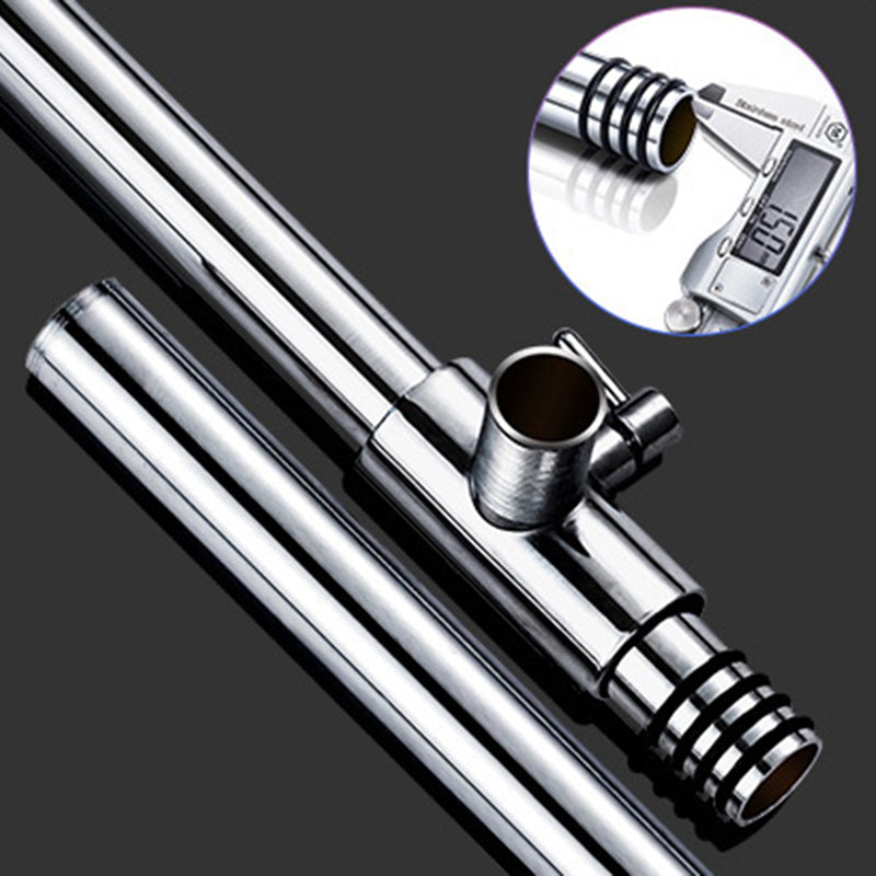 LoungeYard | Modern Shower Head Combination Double Shower Head Stainless Steel Wall Mounted Shower Head — product view 6