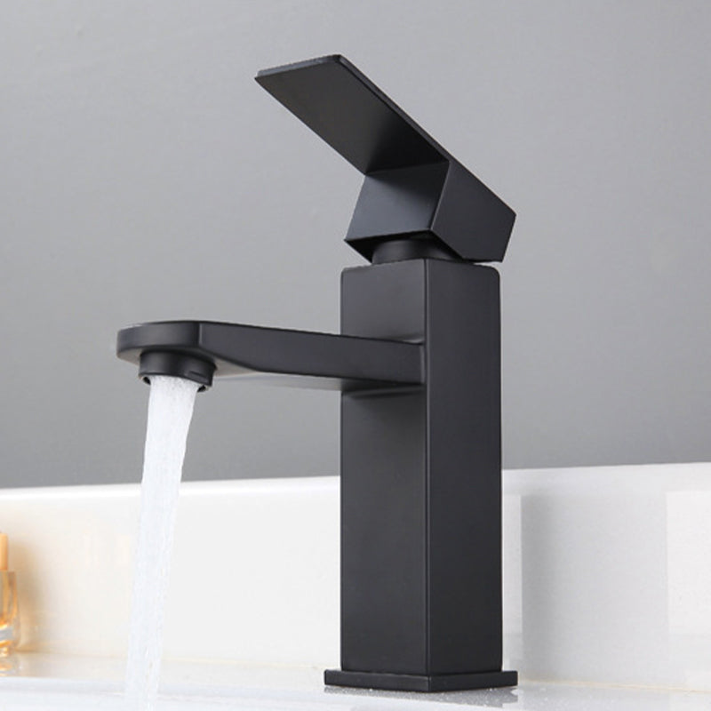 LoungeYard | Modern Sink Faucet Centerset Bathroom Sink Faucet in Black — product view 1