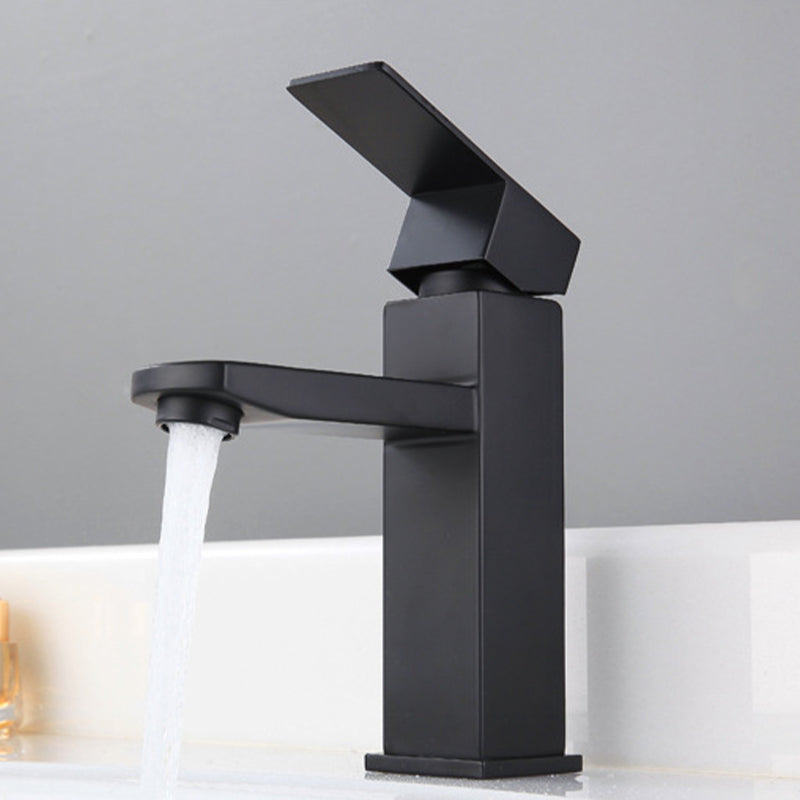 LoungeYard | Modern Sink Faucet Centerset Bathroom Sink Faucet in Black — product view 7