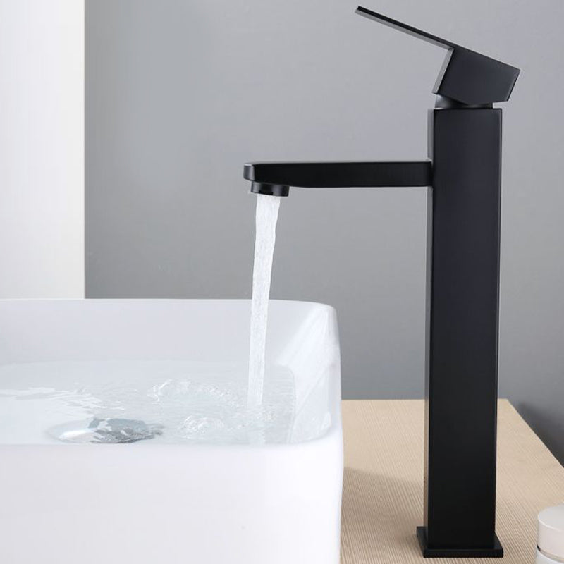 LoungeYard | Modern Sink Faucet Centerset Bathroom Sink Faucet in Black — product view 6
