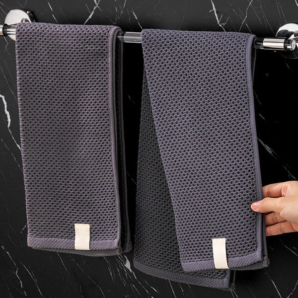 LoungeYard | Modern Bathroom Accessories Set Towel Rack Silver/Gold/Black Bathroom Accessories — product view 4