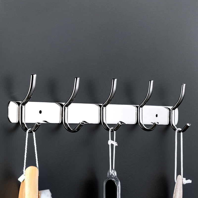 LoungeYard | modern bathroom accessories set stainless steel towel holder bathroom shelf bathroom set — product view 2