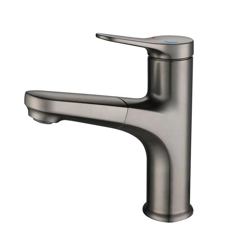LoungeYard | Basic Faucet Brass Faucet Silver Centerset Faucet — product view 4