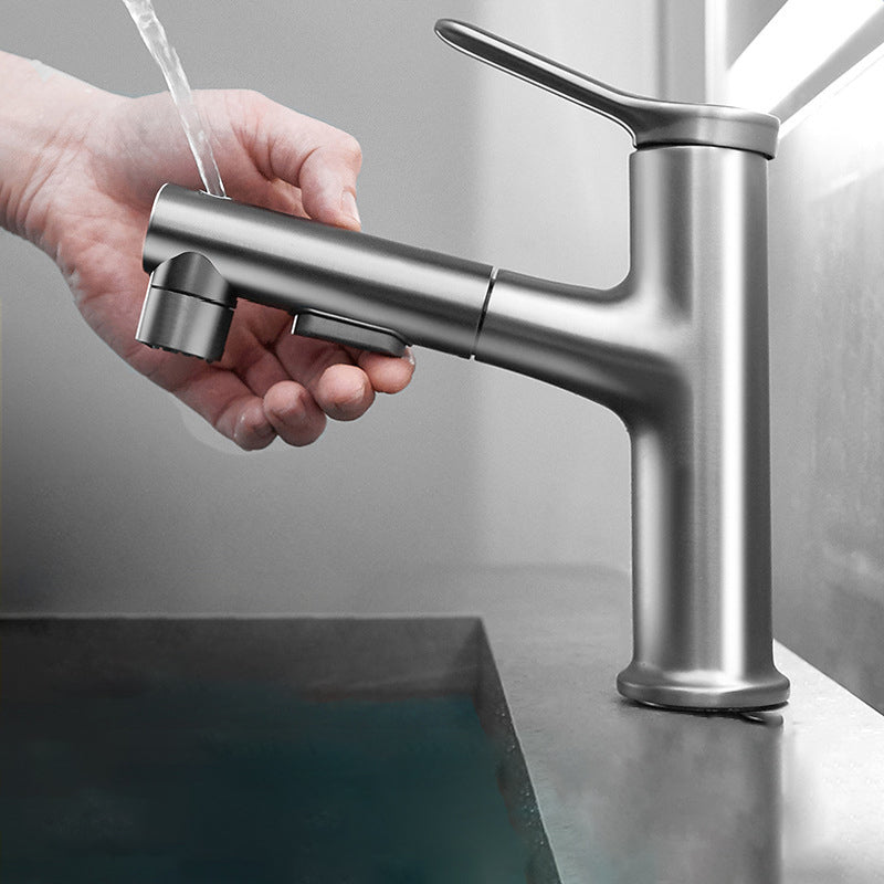 LoungeYard | Modern Basin Faucet Solid Brass Centerset Sink Faucet for Bathroom — product view 2